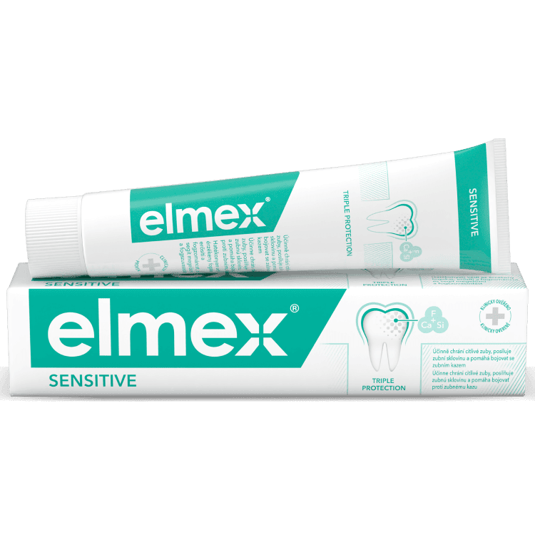 Elmex Sensitive Toothpaste Packshot