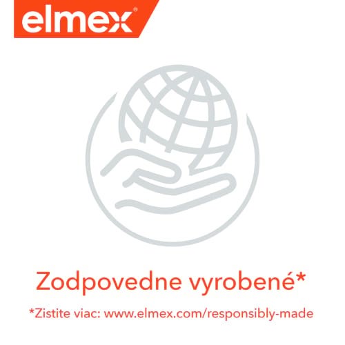 Logo spoločnosti s emblémom zemegule a rukou so sloganom "Vyrobené zodpovedne"