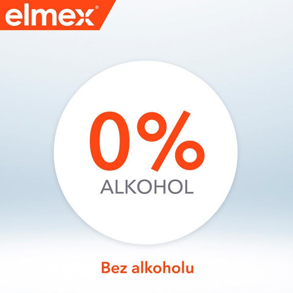 Ilustrácia osoby, ktorá si vyplachuje ústa, s nápisom o rýchlom a jednoduchom použití