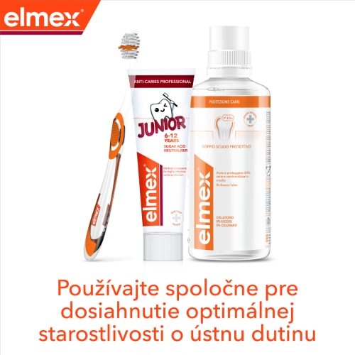 Režim Anti-Caries Professional Junior. zubná pasta, ústna voda, zubná kefka 