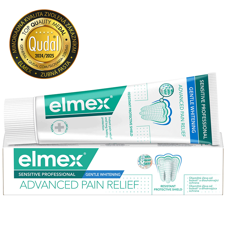 elmex® SENSITIVE PROFESSIONAL Gentle Whitening zubná pasta na citlivé zuby