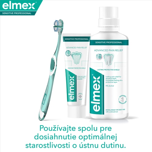 Režim Sensitive Professional- zubná pasta, ústna voda, zubná kefka 