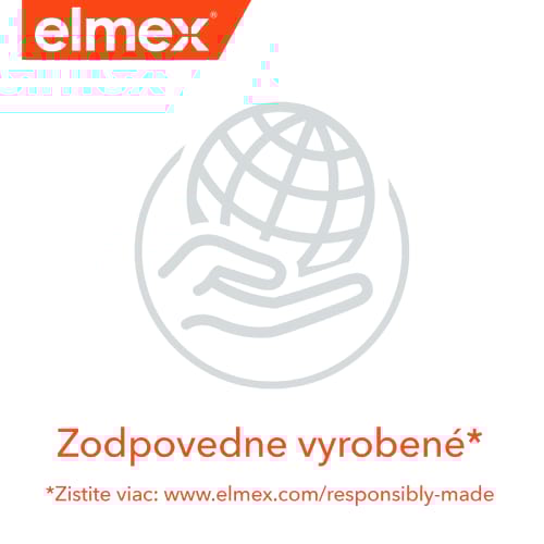 Logo spoločnosti s emblémom zemegule a rukou so sloganom "Vyrobené zodpovedne"