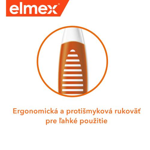 Ergonomická rukoväť zubnej kefky pre pohodlnú a bezpečnú manipuláciu